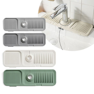 Kiểm tra nước silicone Bottom Mat cho phòng tắm và nhà bếp máy quạt mặt bàn màu xám sáng
