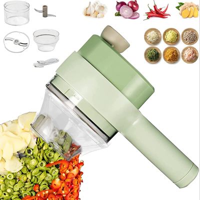 ABS PP PC Stainless Steel Kitchen Chopper Europe Dây cắt rau 4 trong 1