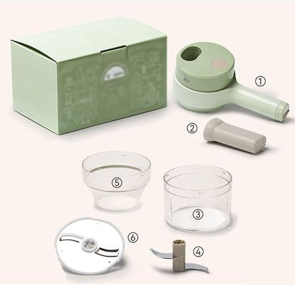 ABS PP PC Stainless Steel Kitchen Chopper Europe Dây cắt rau 4 trong 1