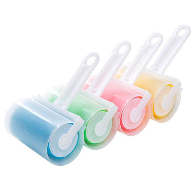 Blue Pet Hair Remover Lint Roller với tấm dính có thể tái sử dụng và nắp có thể giặt