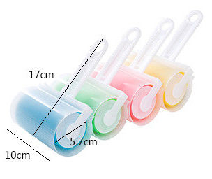 Blue Pet Hair Remover Lint Roller với tấm dính có thể tái sử dụng và nắp có thể giặt
