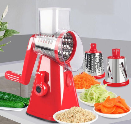 Nhà bếp bền vững Thép không gỉ Máy cắt tay đa chức năng cho trái cây rau quả