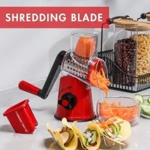 Nhà bếp bền vững Thép không gỉ Máy cắt tay đa chức năng cho trái cây rau quả