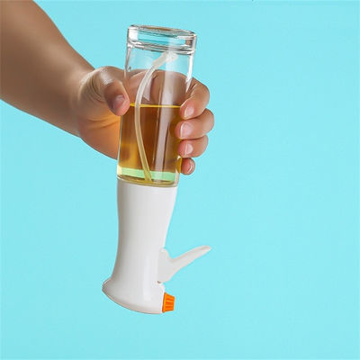 Logo tùy chỉnh 200ml chai xịt dầu thủy tinh chất lượng thực phẩm cho nhà bếp Máy phân phối dầu ô liu
