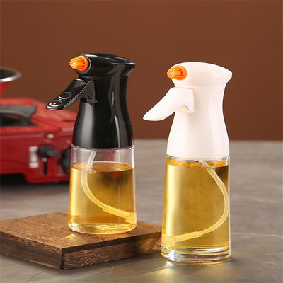 Logo tùy chỉnh 200ml chai xịt dầu thủy tinh chất lượng thực phẩm cho nhà bếp Máy phân phối dầu ô liu