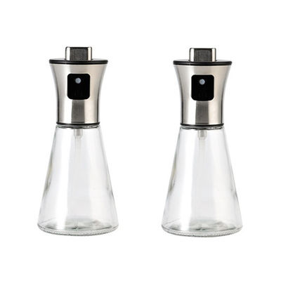 200ml Capacity Stainless Steel Oil Spray Bottle cho nấu ăn và hoạt động ngoài trời