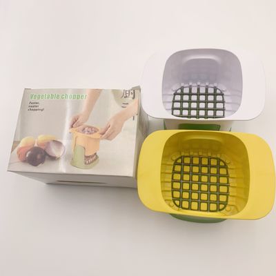 2 trong 1 Cây cắt rau Cắt cắt tay Máy cắt đứt Bấm tỏi vv Thép không gỉ