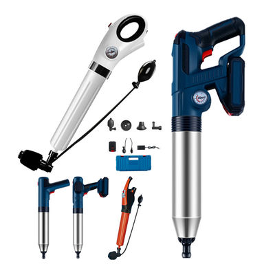 Máy phun nước vệ sinh Máy mở cống áp suất không khí Bơm ống dẫn khí súng cống Blaster để tháo tắc
