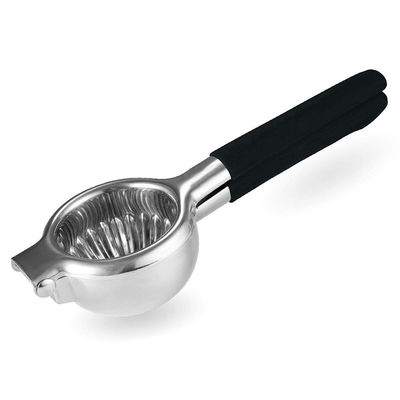340G Lemon Citrus Press Juicer với cấu trúc thép không gỉ và tay cầm silicone mềm