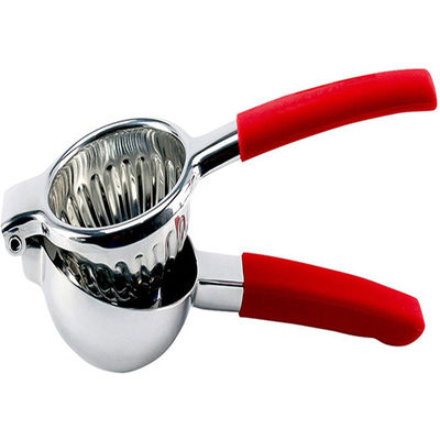 340G Lemon Citrus Press Juicer với cấu trúc thép không gỉ và tay cầm silicone mềm