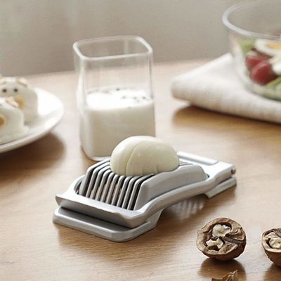 Trà cắt trứng Stainless Steel slicer cho trứng đun sôi máy cắt trứng máy rửa bát an toàn