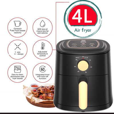 Máy nướng không khí điện thương mại cho nhà bếp Cắm trại Tiệc dã ngoại Nấu ăn 4L Capacity
