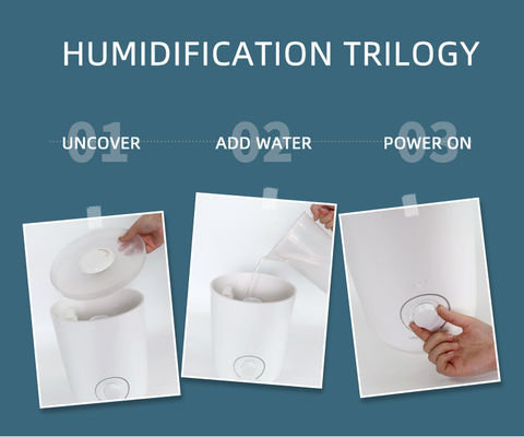 Smart tự động tắt và ánh sáng đêm đầy màu sắc 3,0L ẩm khí cho một giấc ngủ yên bình
