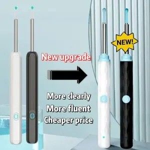 Bộ dụng cụ loại bỏ sáp tai làm sạch gia đình với máy ảnh và ánh sáng làm sạch tai Otoscope 1296P
