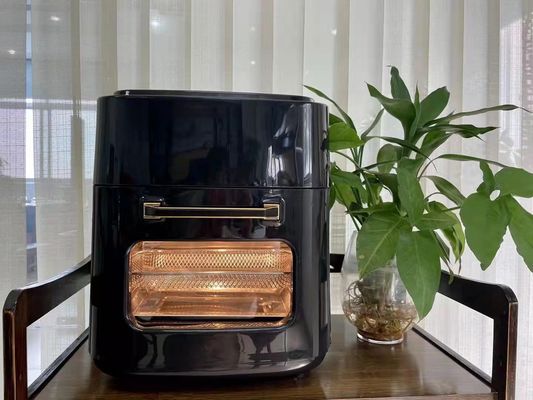 1201W-1500W Voltage Air Fryer thương mại kỹ thuật số 12L 15L Không dầu với Mini Rack