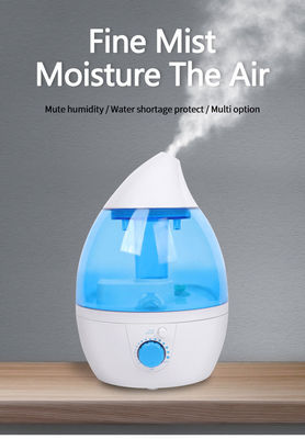 Thiết bị làm ẩm không tiếng động dung lượng 1,0-2,5L cho phòng gia đình và phòng trẻ em Bảo vệ thiếu nước