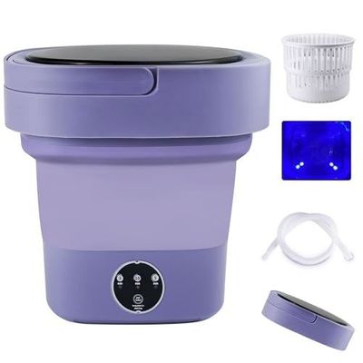 Bồn rửa nhựa hoàn toàn tự động Máy giặt gấp nhỏ di động cho vớ đồ lót