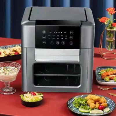 Vật liệu không dính PTFE 12L 15L Lit Digital Air Fryer Power 360 Digital Manual Oven