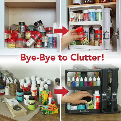 Modular Design Cabinet Organizer cho việc đặt dầu thiết yếu và lưu trữ mỹ phẩm