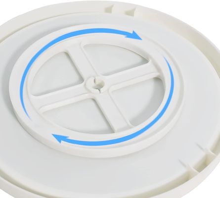 Máy tổ chức bàn quay bếp nhựa cho các mặt hàng gia vị và vị trí trái cây