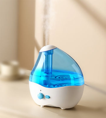 Ống ẩm siêu âm thầm lặng 28dB cho phòng ngủ và Ống ẩm không khí sương mù mát