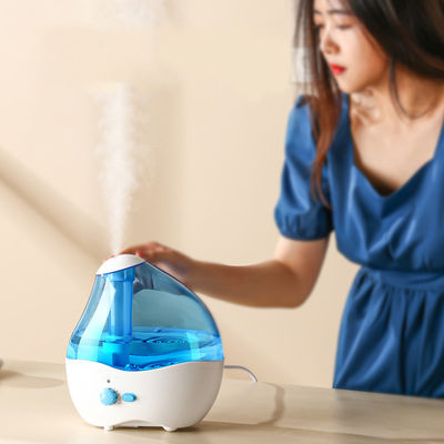 Ống ẩm siêu âm thầm lặng 28dB cho phòng ngủ và Ống ẩm không khí sương mù mát