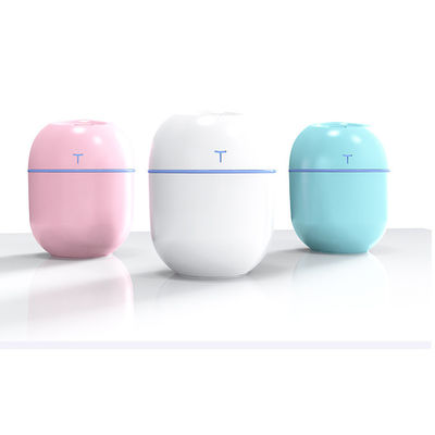 Máy làm ẩm không khí siêu âm di động 220ml với đèn đêm LED và bộ khuếch tán mùi USB