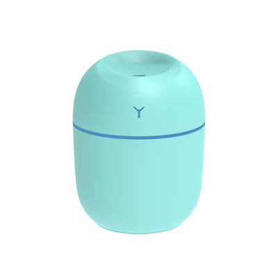 Máy làm ẩm không khí siêu âm di động 220ml với đèn đêm LED và bộ khuếch tán mùi USB
