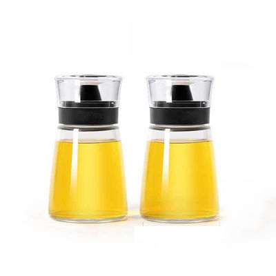 Thủy tinh kính trong suốt bình dầu 170ML Vinegar Oil Spray chai Set cho đồ dùng nhà bếp 425g