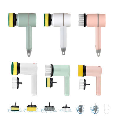 Free Sample Multifunctional Hand Free Electric Cleaning Brush cho nhà bếp và phòng tắm