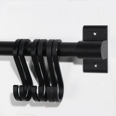 Sản phẩm mới Hooks 30cm Metal Rod Không đục gạo lưu trữ đồ dùng bếp treo