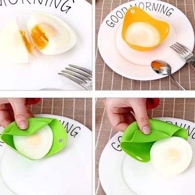 Silikon trứng vặt cốc cho lò vi sóng nồi nấu ăn mẫu mẫu miễn phí công cụ trứng