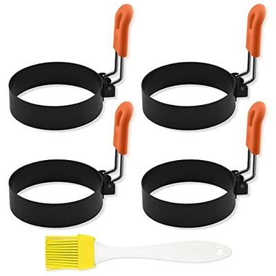 Nhà bếp Thép không gỉ trứng nấu ăn Nhẫn nướng nướng nướng nướng