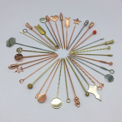 304 Stainless Steel Cocktail Pin Swizzle Stick cho Paddles nhỏ tái sử dụng