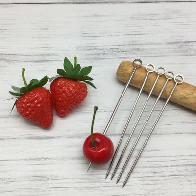 304 Stainless Steel Cocktail Pin Swizzle Stick cho Paddles nhỏ tái sử dụng