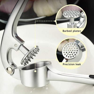 Được chấp nhận OEM / ODM Stainless Steel Garlic Press Crusher Mincer Squeezer Chopper
