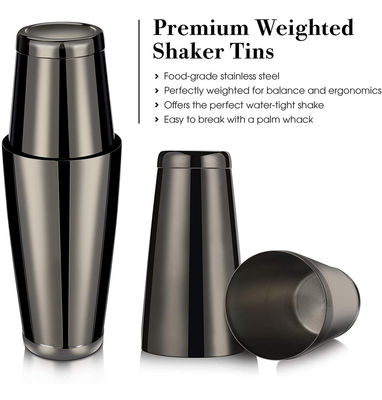 Thiết kế cổ điển 11 bộ Bartender Kit Cocktail Smoker Set 750ml/600ml để sản xuất
