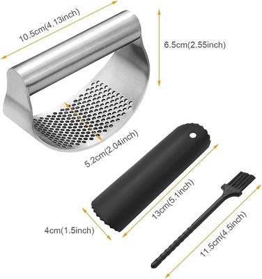 Multi Kitchen Grater 120G hộp màu 141G Tỏi Miner và Crusher cho Easy Squeeze