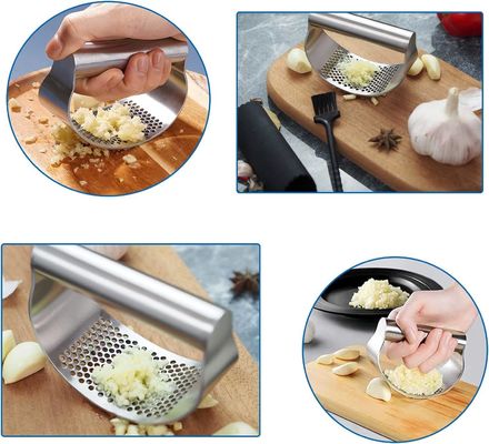 Multi Kitchen Grater 120G hộp màu 141G Tỏi Miner và Crusher cho Easy Squeeze
