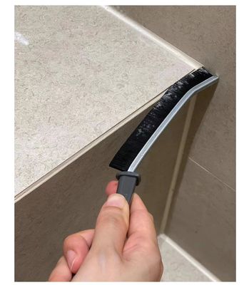 White Hard Bristle cửa sổ và phòng tắm Gap Cleaning Brush cho việc làm sạch hiệu quả