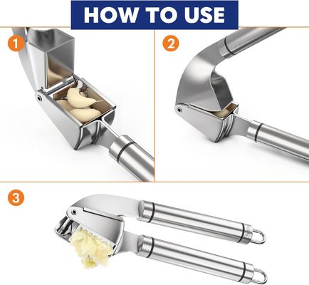Máy nghiền tỏi rau tiêu gừng Máy ép gừng Công cụ nghiền cầm tay Phụ kiện nhà bếp