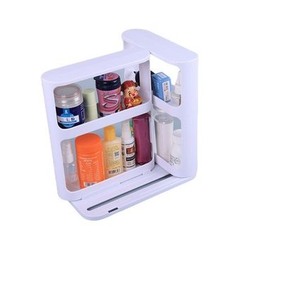 tiện lợi Rotation 2 Tier Rotating Spice Rack để lưu trữ tủ bếp kéo ra