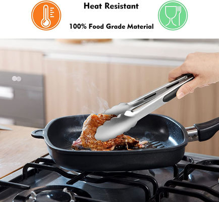 Thép không gỉ thực phẩm chống nhiệt cách nhiệt Clip bánh mì silicone cho bộ dụng cụ bền