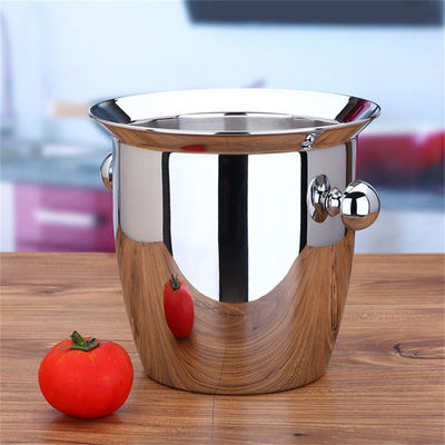 Thép không gỉ giếng đá cho 6 chai bia rượu vang đỏ tùy chỉnh quảng cáo bán hàng