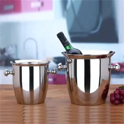Thép không gỉ giếng đá cho 6 chai bia rượu vang đỏ tùy chỉnh quảng cáo bán hàng