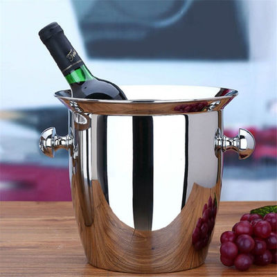 Thép không gỉ giếng đá cho 6 chai bia rượu vang đỏ tùy chỉnh quảng cáo bán hàng