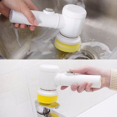 8 trong 1 Máy lau rửa xoay điện cho nhà bếp phòng tắm và rửa chén