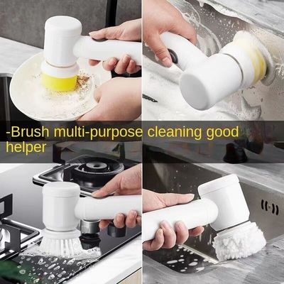 8 trong 1 Máy lau rửa xoay điện cho nhà bếp phòng tắm và rửa chén