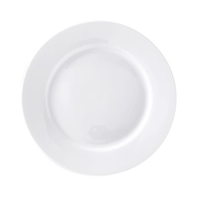 Đồ ăn tối bằng gốm màu trắng cho nhà hàng Hotel Dinnerware Collection