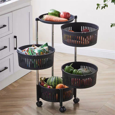 Tổ chức hiệu quả tủ bếp của bạn với 4 lớp Multifunctional Pantry Storage